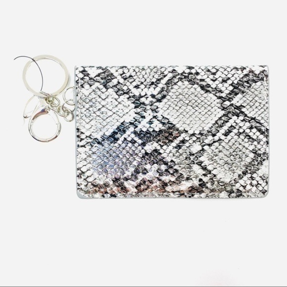 Python SnakeSkin KeyChain Wallet Coin Purse - Picture 2 of 4